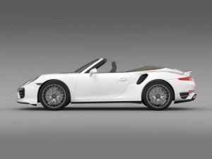 porsche 911 turbo s cabrio 2014 Modelo 3D