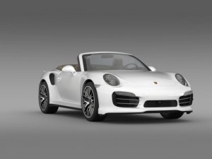 porsche 911 turbo s cabrio 2014 Modelo 3D