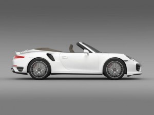 porsche 911 turbo s cabrio 2014 Modelo 3D