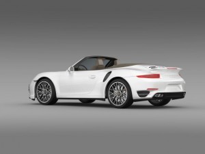 porsche 911 turbo s cabrio 2014 Modelo 3D