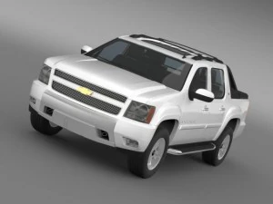 chevrolet avalanche z71 Modelo 3D