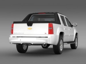chevrolet avalanche z71 3D Model