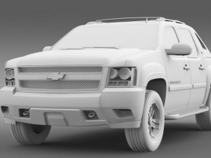 chevrolet avalanche z71 3D Model