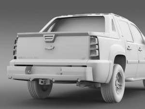 chevrolet avalanche z71 3D Model