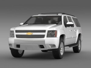 chevrolet suburban z71 3D Model