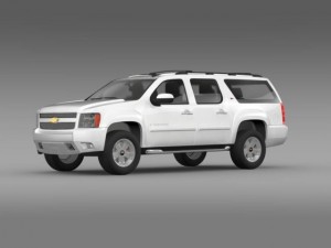 chevrolet suburban z71 3D Model