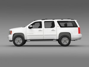 chevrolet suburban z71 3D Model