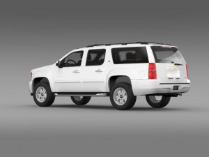 chevrolet suburban z71 3D Model