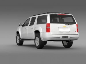 chevrolet suburban z71 3D Model