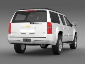 chevrolet suburban z71 3D Model