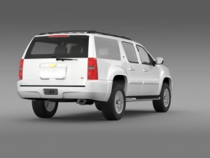 chevrolet suburban z71 3D Model