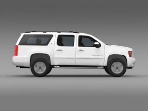 chevrolet suburban z71 3D Model