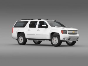 chevrolet suburban z71 3D Model