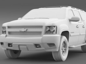 chevrolet suburban z71 3D Model