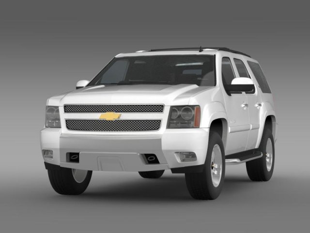 chevrolet tahoe z71 Model 3D .c4d .max .obj .3ds .fbx .stl .blend 