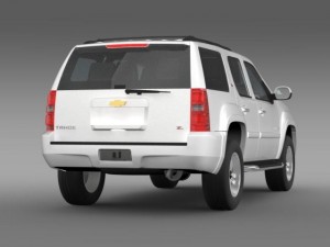 chevrolet tahoe z71 Model 3D