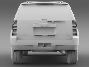 chevrolet tahoe z71 Model 3D