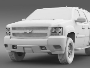 chevrolet tahoe z71 Model 3D