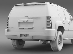 chevrolet tahoe z71 Model 3D