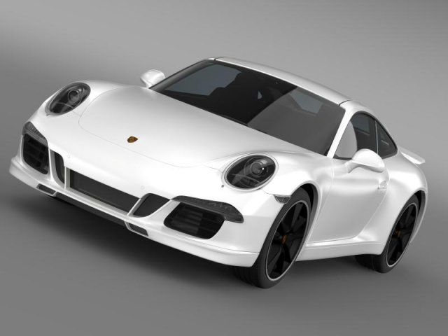 porsche 911 4s exclusive Modello 3D .c4d .max .obj .3ds .fbx .stl .blend 