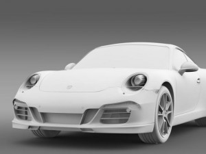 porsche 911 4s exclusive Modello 3D