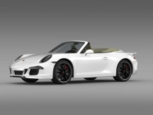 porsche 911 exclusive cabrio 3Dモデル