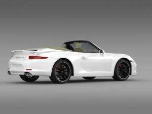 porsche 911 exclusive cabrio 3Dモデル