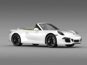 porsche 911 exclusive cabrio 3Dモデル