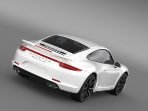 porsche 911 carrera 4s aerokitcup Modelo 3D