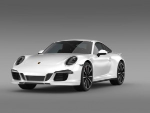 porsche 911 carrera 4s aerokitcup Modelo 3D