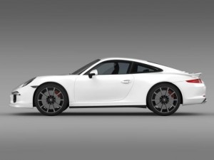 porsche 911 carrera 4s aerokitcup Modelo 3D