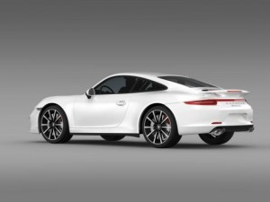 porsche 911 carrera 4s aerokitcup Modelo 3D