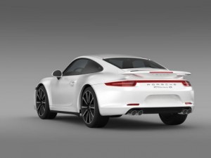 porsche 911 carrera 4s aerokitcup Modelo 3D