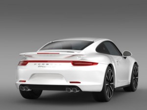 porsche 911 carrera 4s aerokitcup Modelo 3D