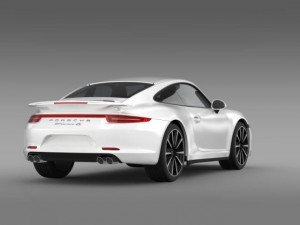porsche 911 carrera 4s aerokitcup Modelo 3D