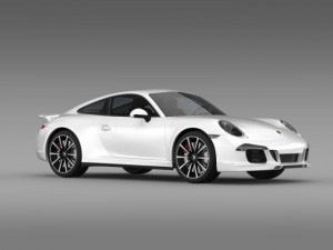 porsche 911 carrera 4s aerokitcup Modelo 3D