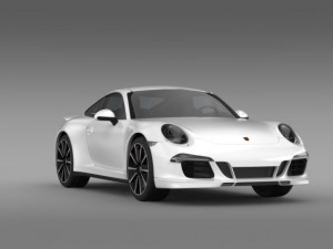 porsche 911 carrera 4s aerokitcup Modelo 3D