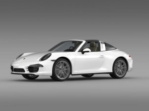 porsche 911 targa 4 2014 Modelo 3D
