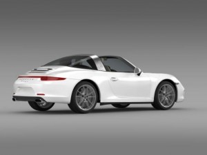 porsche 911 targa 4 2014 Modelo 3D