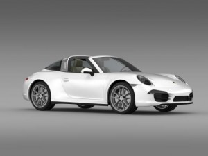 porsche 911 targa 4 2014 Modelo 3D