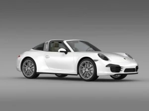 porsche 911 targa 4 2014 3D Model