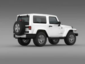jeep wrangler 2011 3D Model