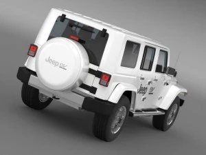 jeep wrangler electric vehicle concept 3D Model