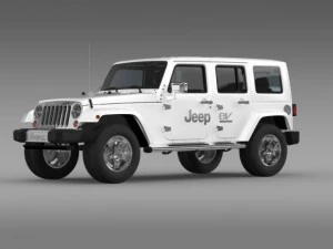 jeep wrangler electric vehicle concept 3D Model