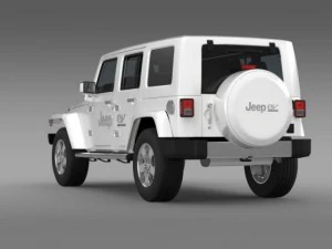 jeep wrangler electric vehicle concept 3D Model