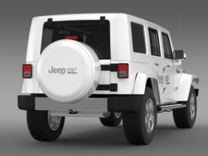 jeep wrangler electric vehicle concept 3D Model