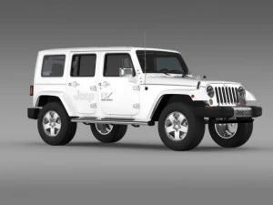 jeep wrangler electric vehicle concept 3D Model