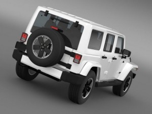 jeep wrangler unlimited altitude 2012 3D Model