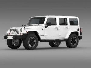 jeep wrangler unlimited altitude 2012 3D Model