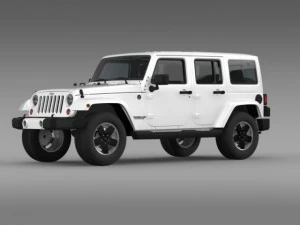 jeep wrangler unlimited altitude 2012 3D Model